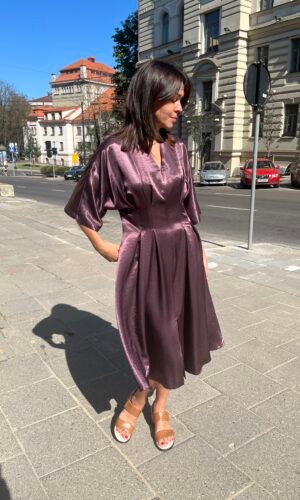 Itališkos viskozės suknelė