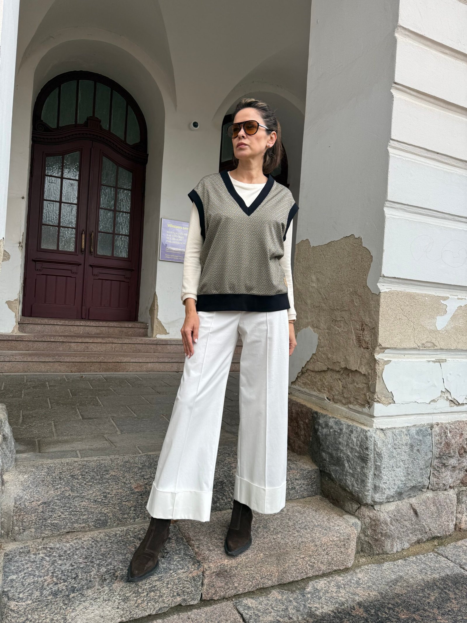 Raštuota liemenė moterims - Image 2