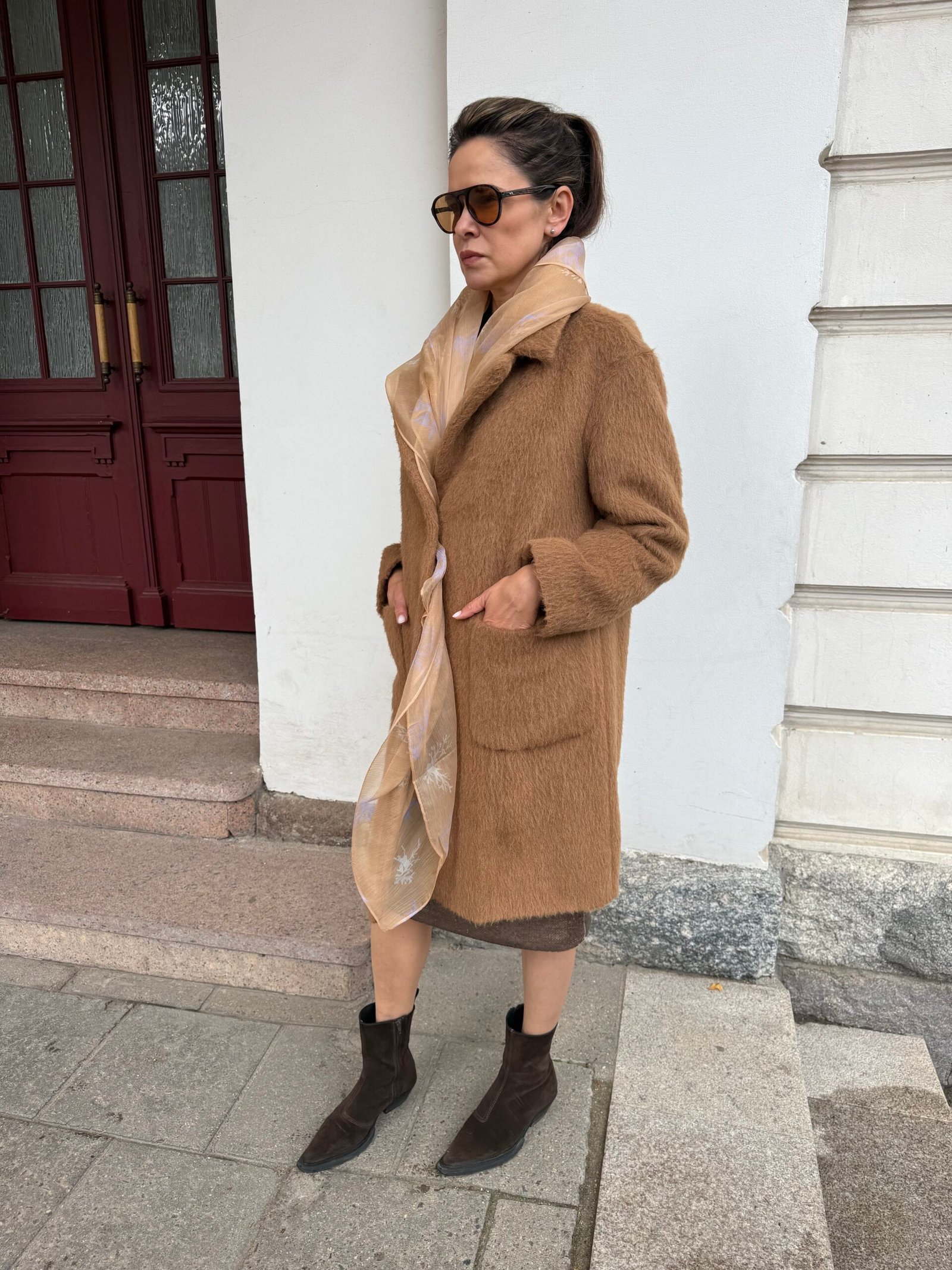 Alpakos paltukas + alpakos kepurė dovanų - Image 2