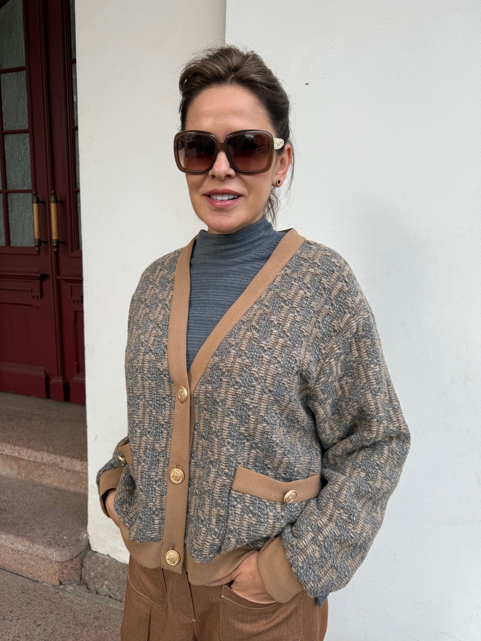 Megztinis/kardiganas - trumpas - Image 2