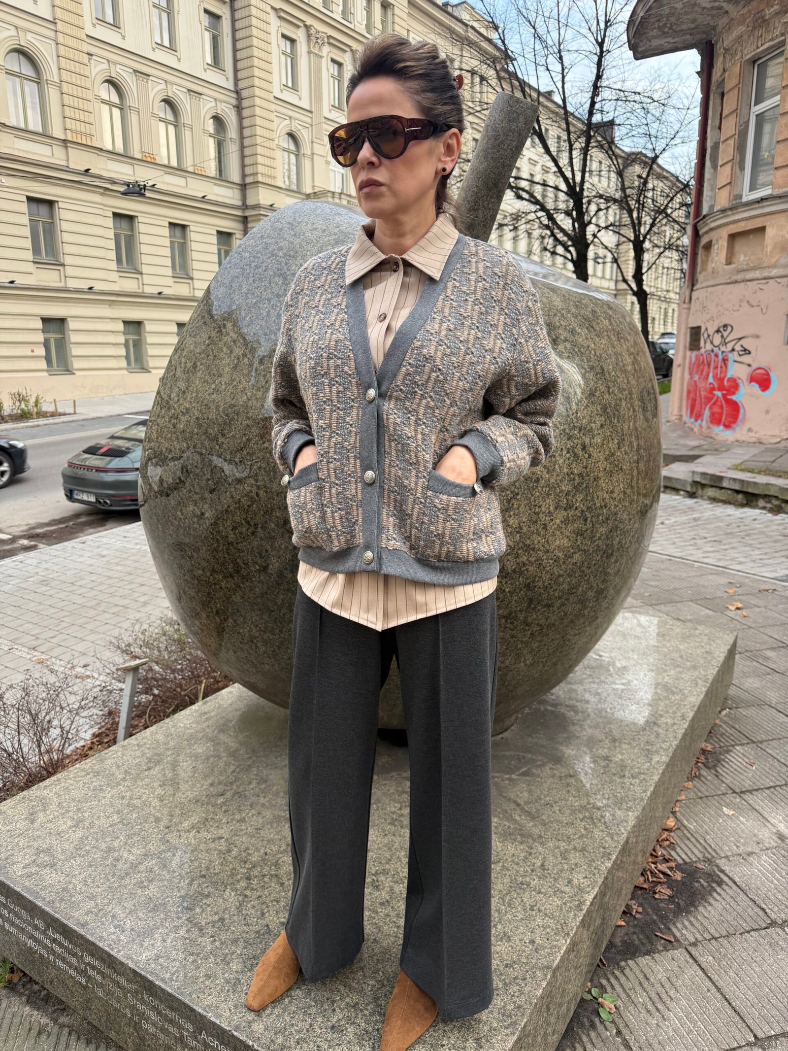 Megztinis/kardiganas - trumpas - Image 9