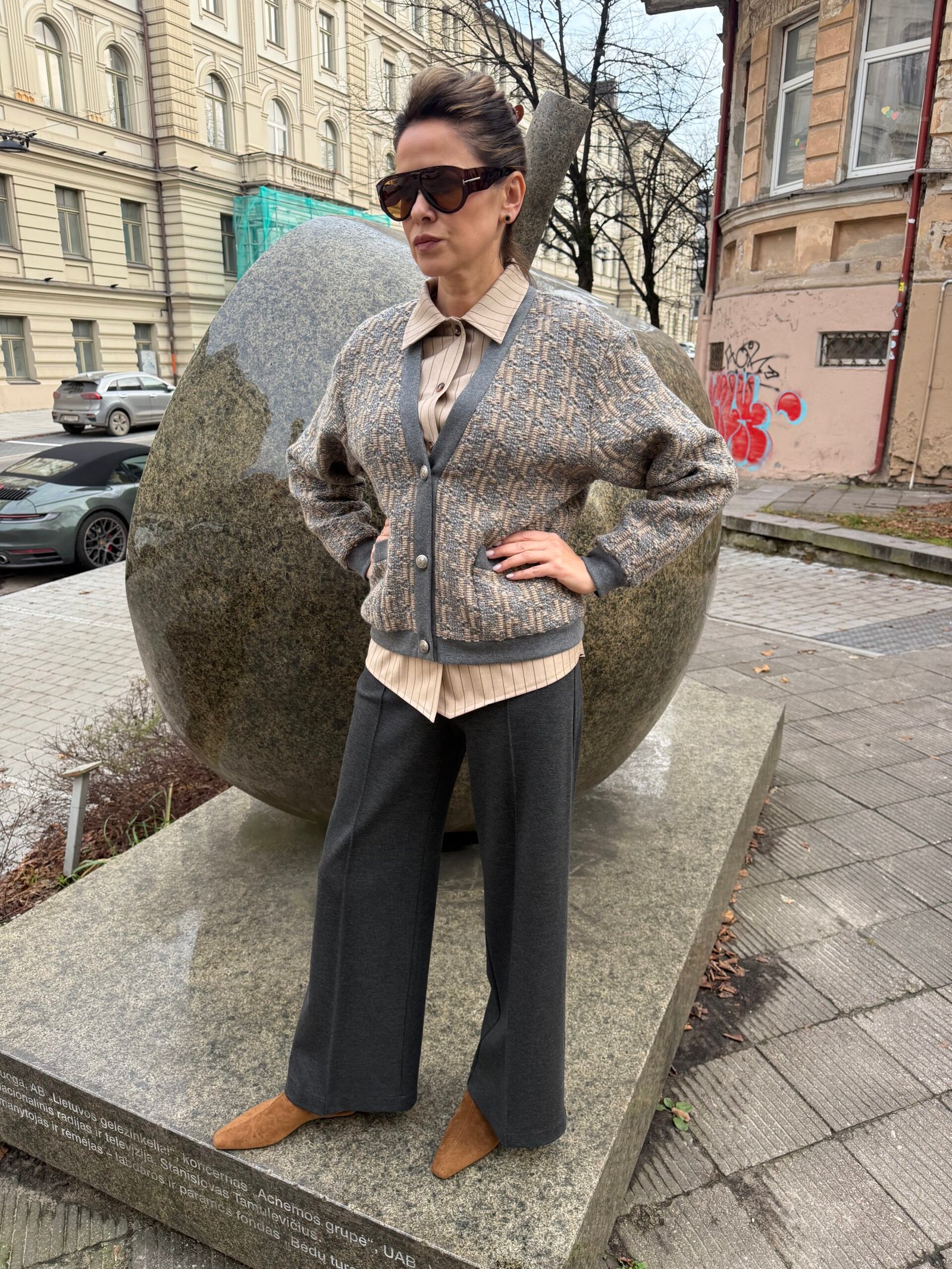 Megztinis/kardiganas - trumpas - Image 8