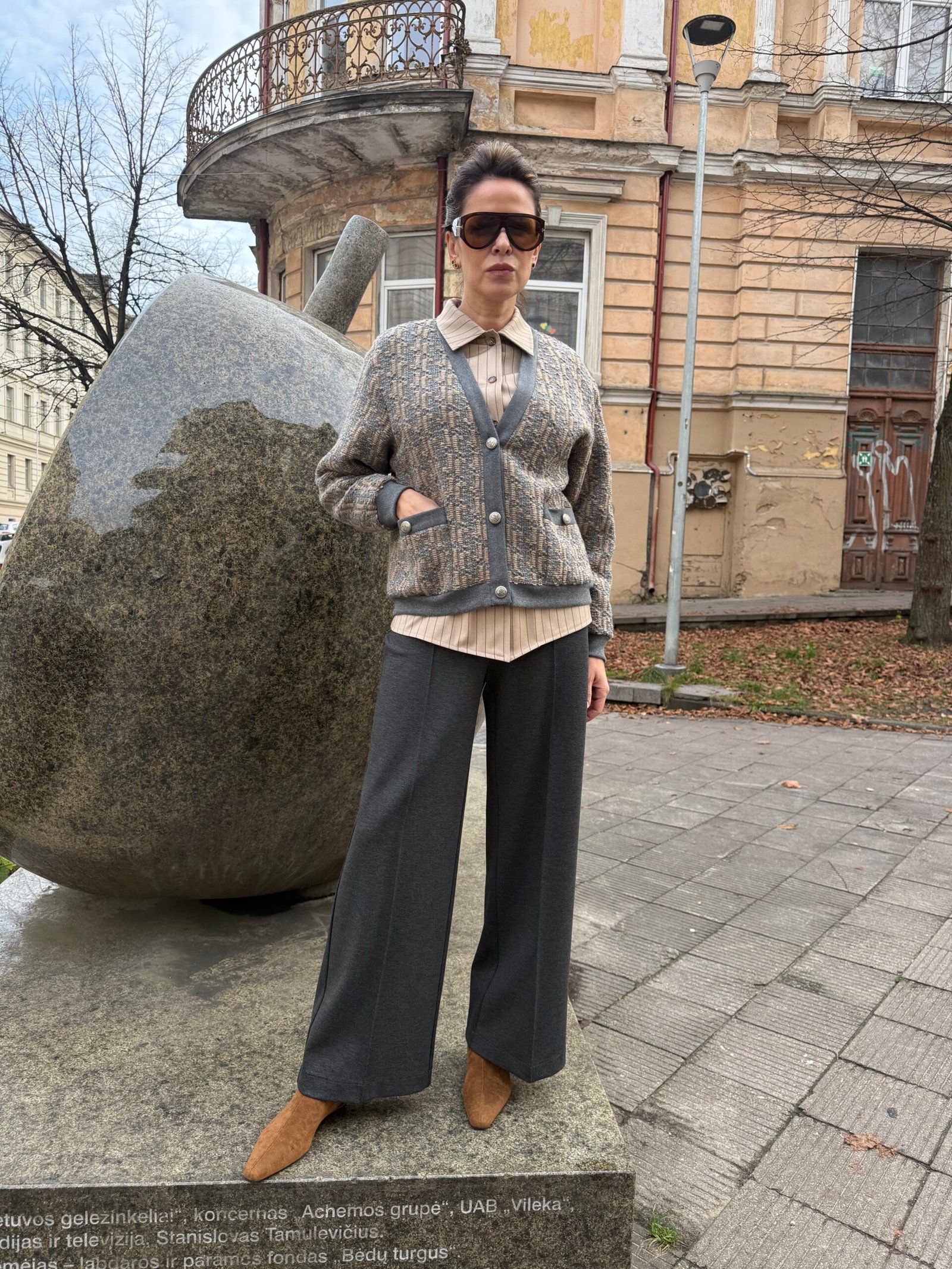 Megztinis/kardiganas - trumpas - Image 7