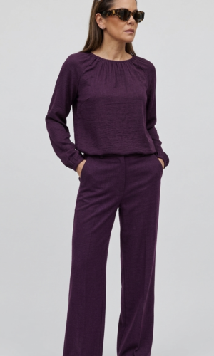 Violetiniai džinai - kelnės