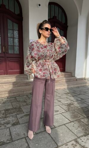 Gėlėta palaidinė/tunika